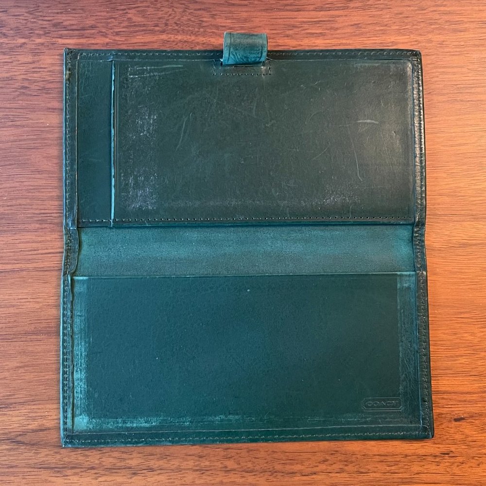 Coach Rare Vintage Checkbook Cover & Mark Cross Vinta… Gem
